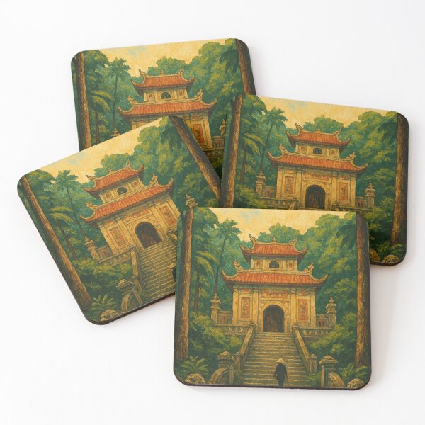 Item preview, Forest Stairway to the Temple of Hùng King designed and sold by Places On Earth.