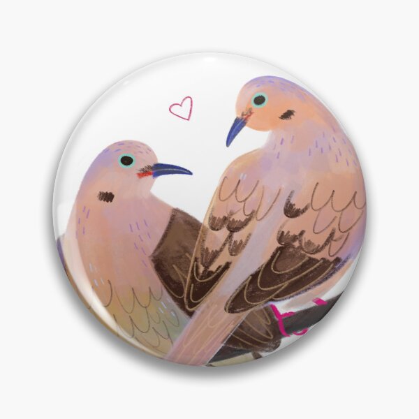 Item preview, Mourning dove Pair designed and sold by HemasDesignLab.
