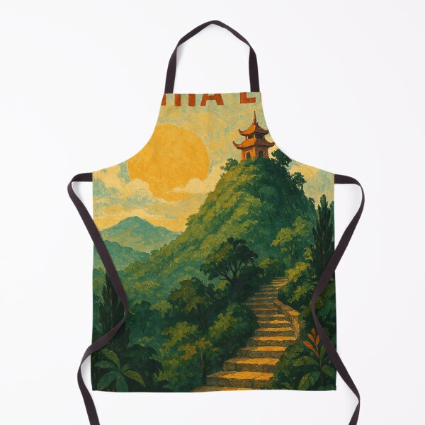 Item preview, Temple on Nghĩa Linh Phu Tho designed and sold by Places On Earth.