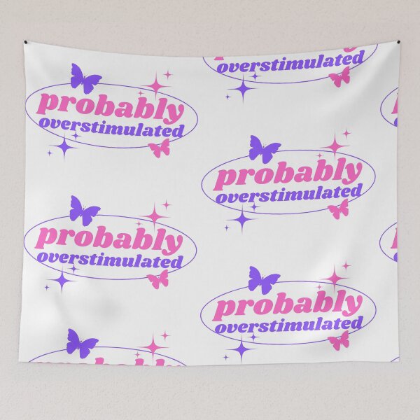 Item preview, probably overstimulated designed and sold by menheraaudino.