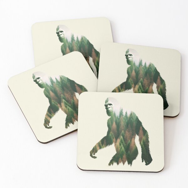 Item preview, Woodland Bigfoot Sasquatch designed and sold by savesarah.