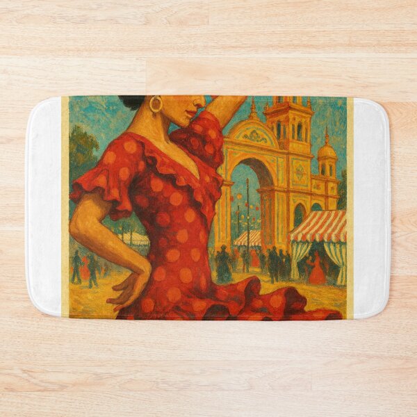 Item preview, Feria de Abril Flamenco Dancer in Seville designed and sold by Aryabek.