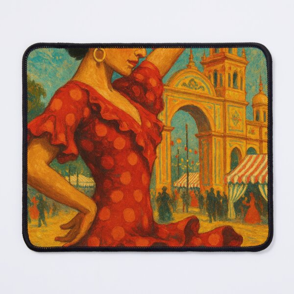 Item preview, Feria de Abril Flamenco Dancer in Seville designed and sold by Aryabek.