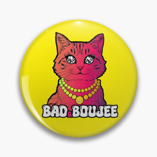 Item preview, Bad & Boujee Cat designed and sold by Color Serenity by Alana C..