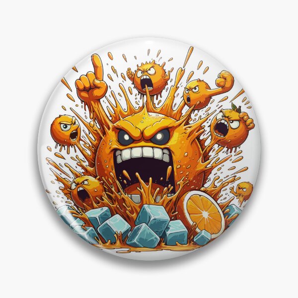 Item preview, Orange Crush - Raging Oranges designed and sold by SplashPixel.
