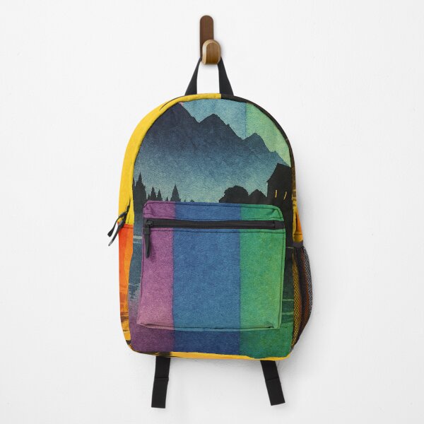 Item preview, Queenstown Skyline with Rainbow Pride Backdrop designed and sold by Aryabek.