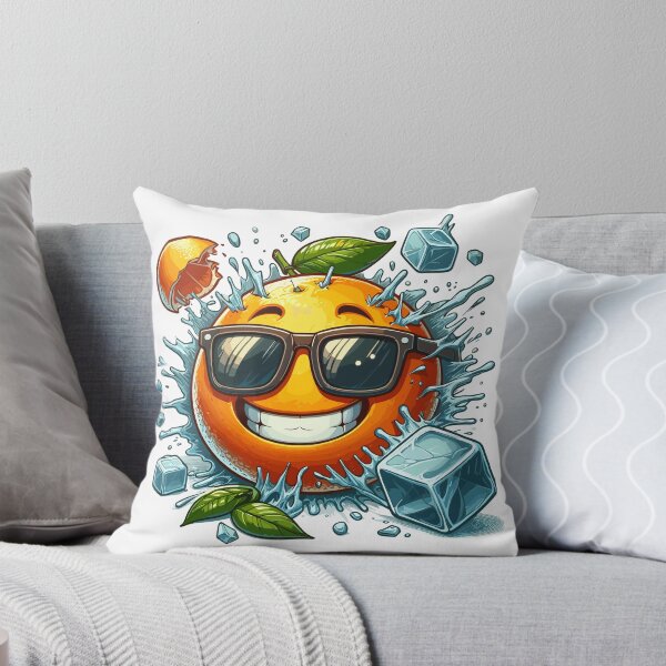 Item preview, Orange crush - A juicy, cheerful orange wearing sunglasses designed and sold by SplashPixel.