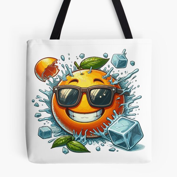 Item preview, Orange crush - A juicy, cheerful orange wearing sunglasses designed and sold by SplashPixel.
