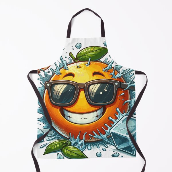 Item preview, Orange crush - A juicy, cheerful orange wearing sunglasses designed and sold by SplashPixel.
