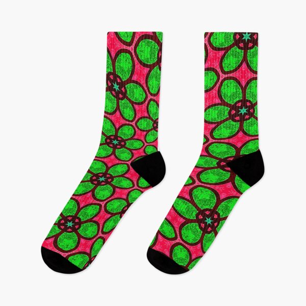 Item preview, Cute Abstract Flowers Pattern designed and sold by Patternflower.
