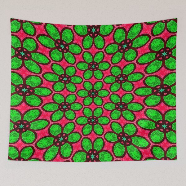 Item preview, Cute Abstract Flowers Pattern designed and sold by Patternflower.