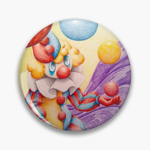 Item preview, Colorful juggling clown inside the whirlpool designed and sold by PlushiSketch.
