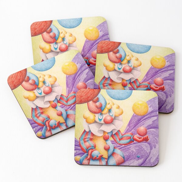 Item preview, Colorful juggling clown inside the whirlpool designed and sold by PlushiSketch.