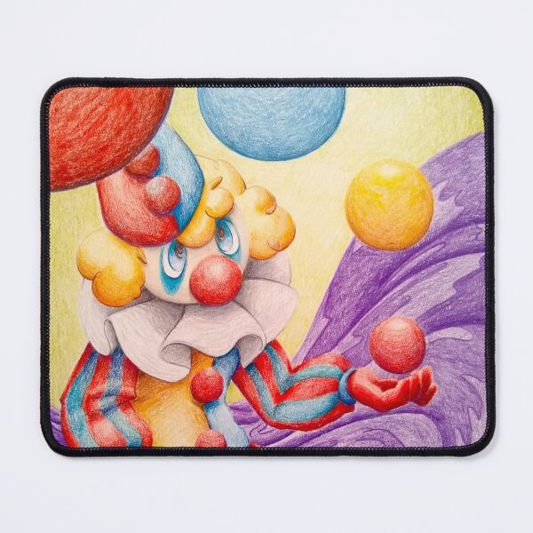 Item preview, Colorful juggling clown inside the whirlpool designed and sold by PlushiSketch.