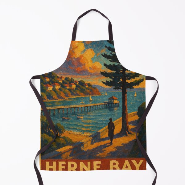 Item preview, Strolling the Herne Bay Coastline at Dusk, Auckland designed and sold by Aryabek.