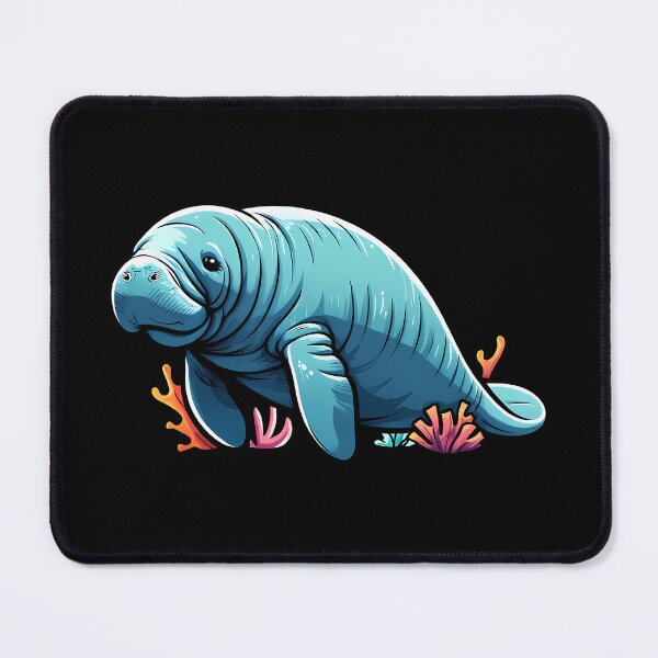Item preview, Manatee Sea Cow designed and sold by Funny Vintage Stickers And T-Shirts.