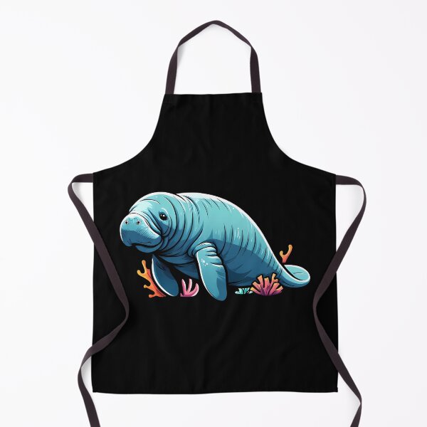 Item preview, Manatee Sea Cow designed and sold by Funny Vintage Stickers And T-Shirts.