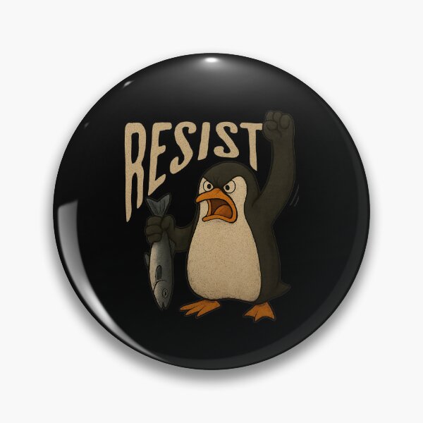 Item preview, Resist Penguin Activism designed and sold by dudelinart.