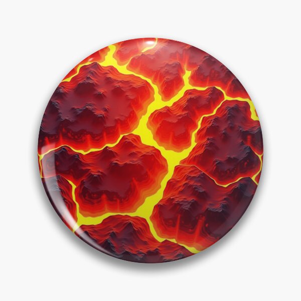 Item preview, Active Lava Flow – nature background volcanoes scene  designed and sold by SkeletonsDanger.