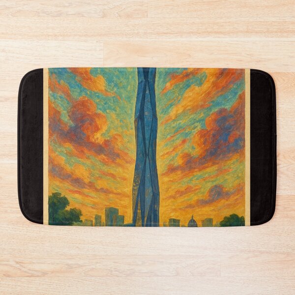 Item preview, Sunset Skies Behind Merdeka 118, Kuala Lumpur designed and sold by Aryabek.