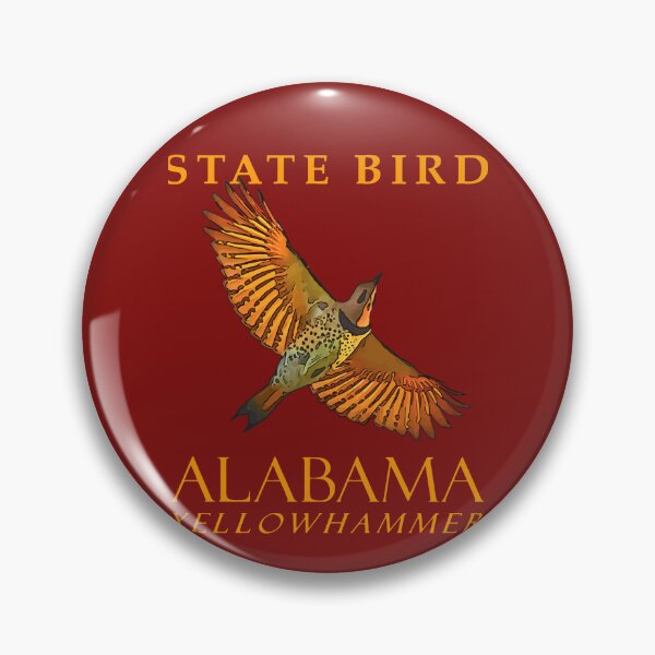 Item preview, Alabama Territory Bird The Yellowhammer Bird designed and sold by taiche.