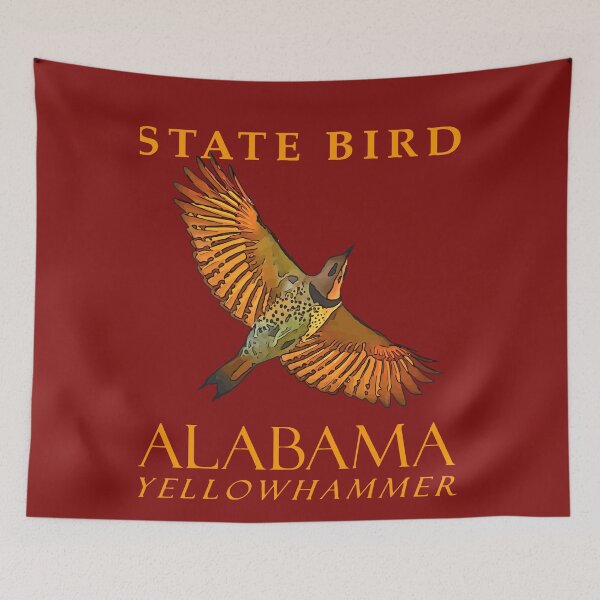 Item preview, Alabama Territory Bird The Yellowhammer Bird designed and sold by taiche.