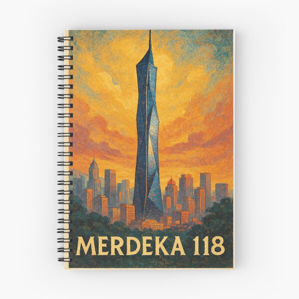 Item preview, Kuala Lumpur Skyline Featuring Merdeka 118 designed and sold by Aryabek.