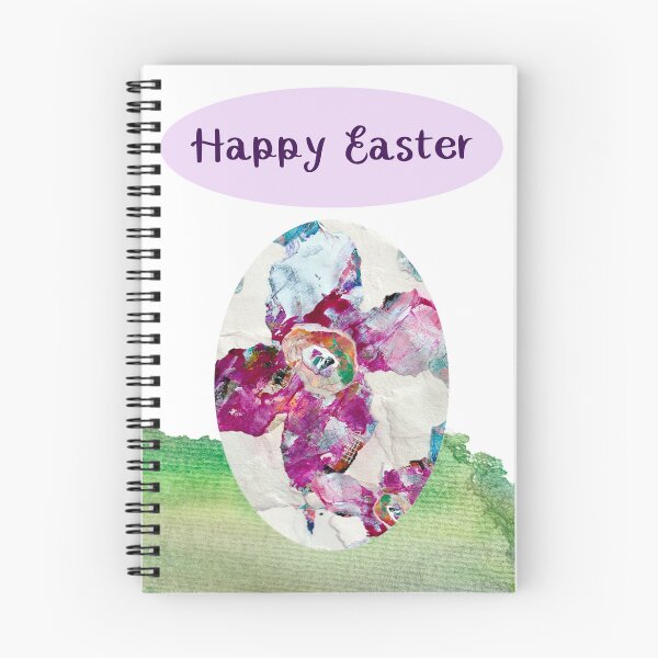 Item preview, Happy Easter - Floral Easter Egg Greeting Card Art designed and sold by KATHLEEN TENNANT ART.