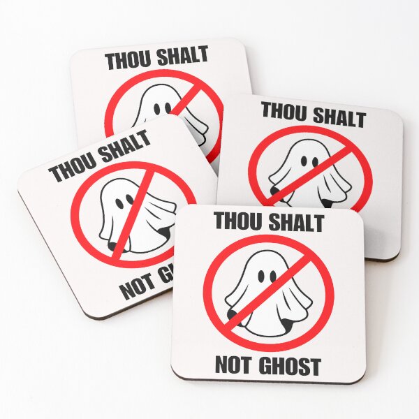 Item preview, Thou Shalt Not Ghost  designed and sold by GiggleGooods.