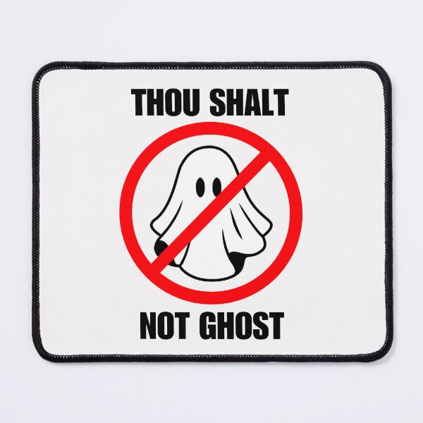 Item preview, Thou Shalt Not Ghost  designed and sold by GiggleGooods.