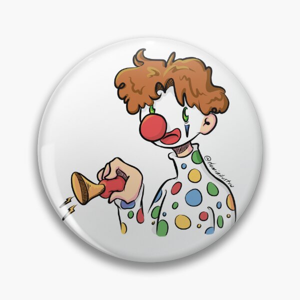 Item preview, Depressed clown with a big nose designed and sold by PlushiSketch.