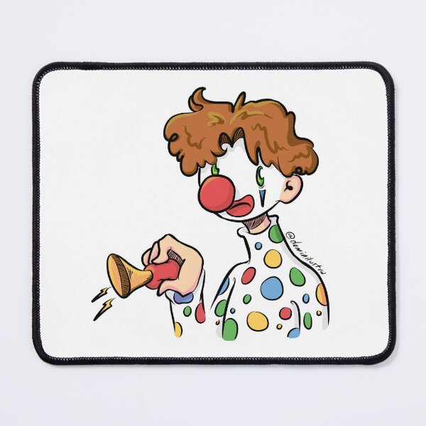Item preview, Depressed clown with a big nose designed and sold by PlushiSketch.