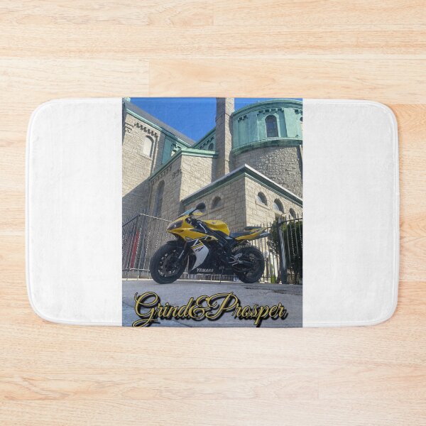 Item preview, Holy Ride | Yellow & Black Sport Bike at the Church designed and sold by Grind&Prosper .