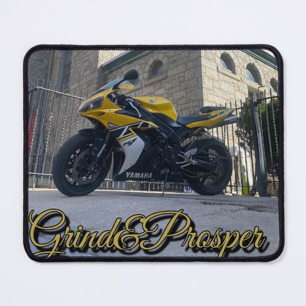 Item preview, Holy Ride | Yellow & Black Sport Bike at the Church designed and sold by Grind&Prosper .