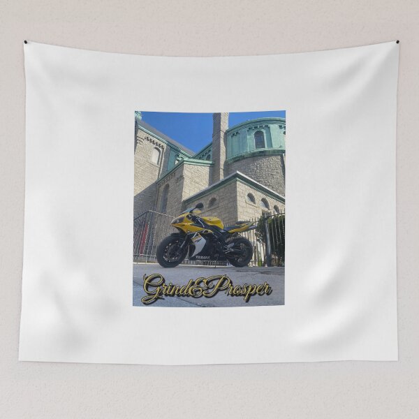 Item preview, Holy Ride | Yellow & Black Sport Bike at the Church designed and sold by Grind&Prosper .