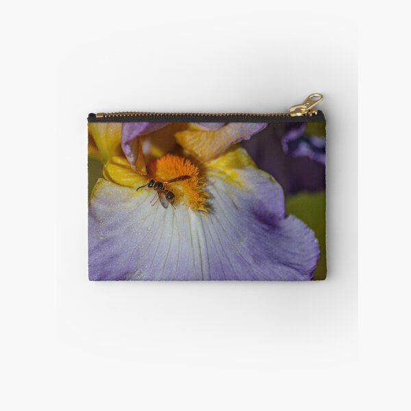 Item preview, Iris with wasp in macro designed and sold by Bryan Spellman.