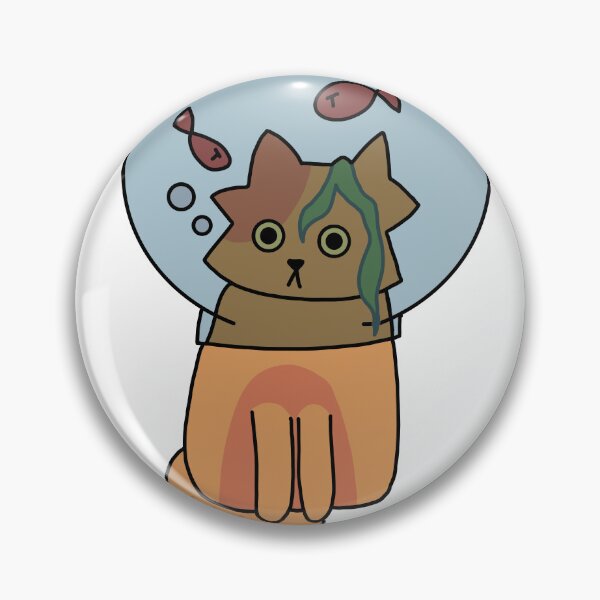 Item preview, Astrocat the cat, transparent background version designed and sold by Artelily.