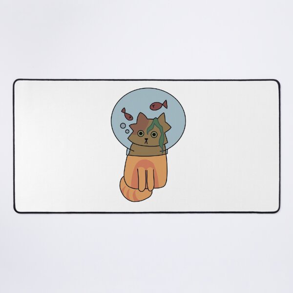 Item preview, Astrocat the cat, transparent background version designed and sold by Artelily.