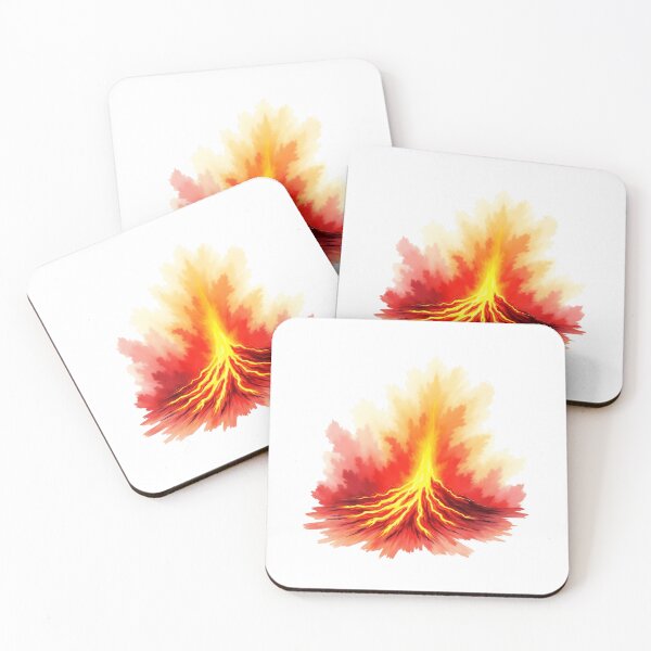 Item preview, Active Volcano lava - background nature  designed and sold by SkeletonsDanger.