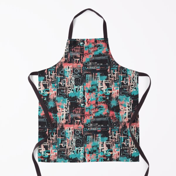 Item preview, Abstract Graffiti Artwork, Retro Cassette, Text Overlays, Bold Colors designed and sold by CoolPixels.