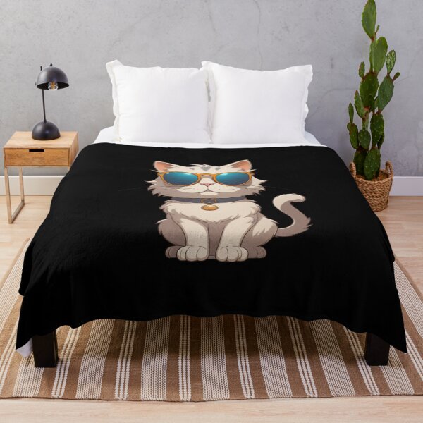 Item preview, Hipster Cat – Glasses & Chill Sticker designed and sold by Babayaa.