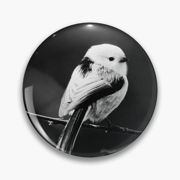 Item preview, Bright one. Long-tailed tit Busy series 1 bw designed and sold by Jouko Lehto Photography.
