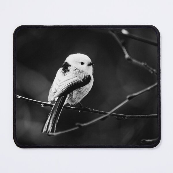 Item preview, Bright one. Long-tailed tit Busy series 1 bw designed and sold by Jouko Lehto Photography.