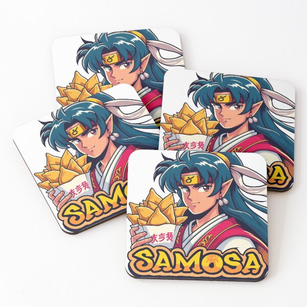 Item preview, Anime Samurai Samosa Lover Art designed and sold by Istyak7.