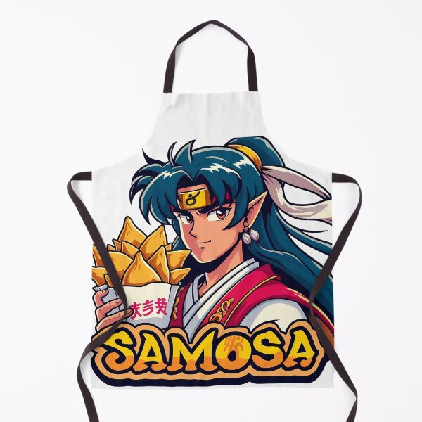 Item preview, Anime Samurai Samosa Lover Art designed and sold by Istyak7.