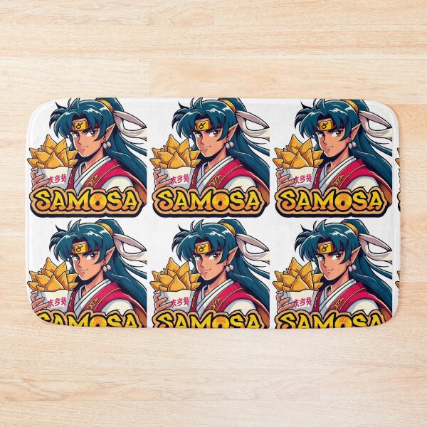 Item preview, Anime Samurai Samosa Lover Art designed and sold by Istyak7.