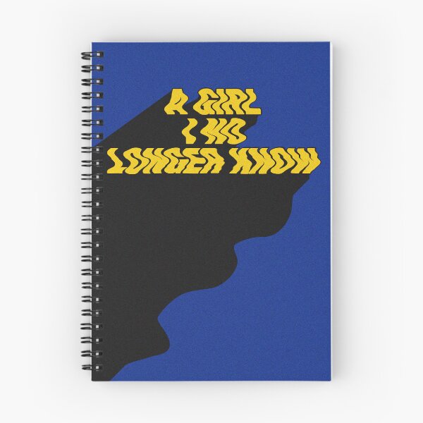 Item preview, A GIRL I NO LONGER KNOW designed and sold by The Turbulent Architect.