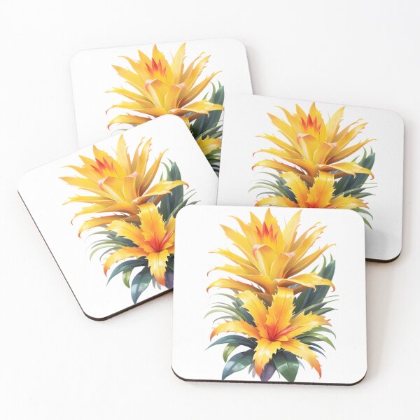 Item preview, Yellow Bromeliad designed and sold by HOMETOWN86.