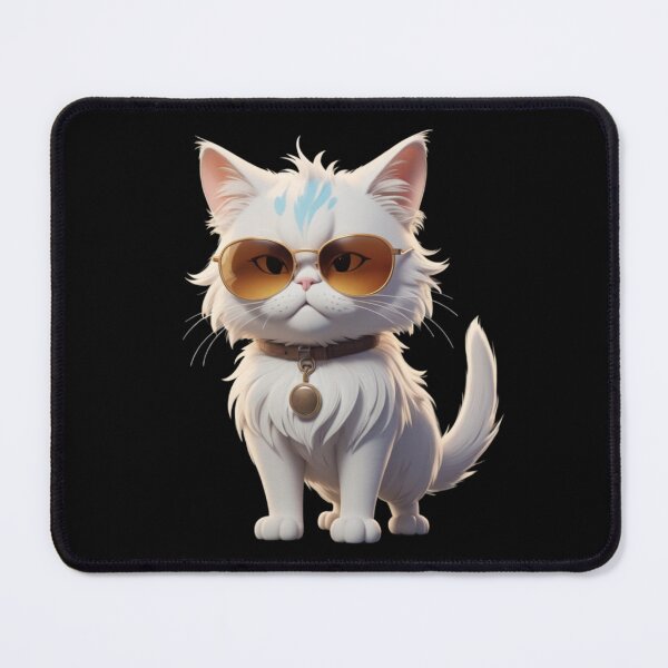 Item preview, Chic Cat – Glasses & Fashion Statement Sticker designed and sold by Babayaa.
