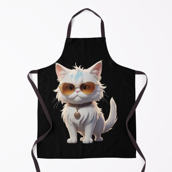 Item preview, Chic Cat – Glasses & Fashion Statement Sticker designed and sold by Babayaa.